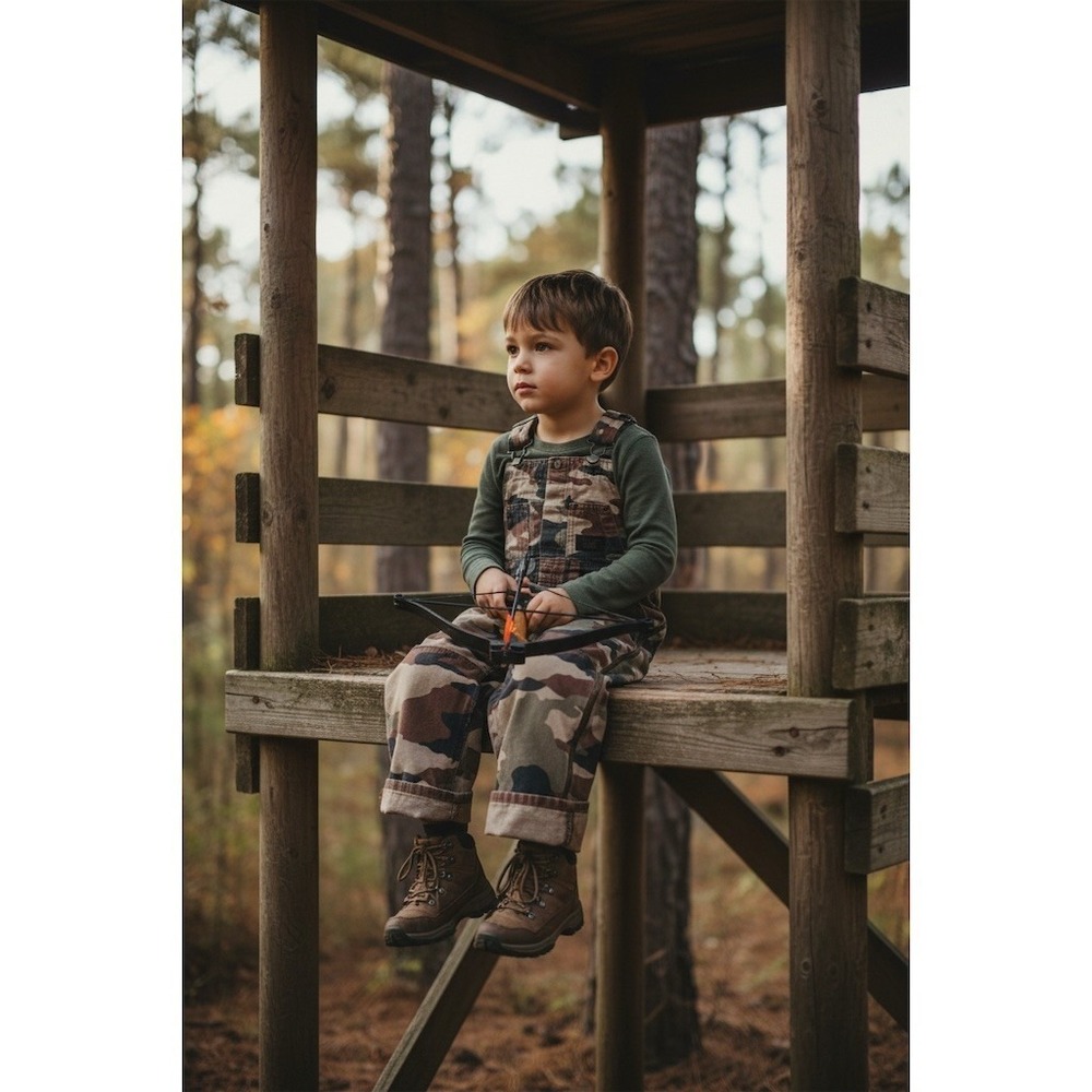 Walls Blizzard Pruf Boys Bib Overalls Ski Snow Pants Camouflage Size‎ M hunting